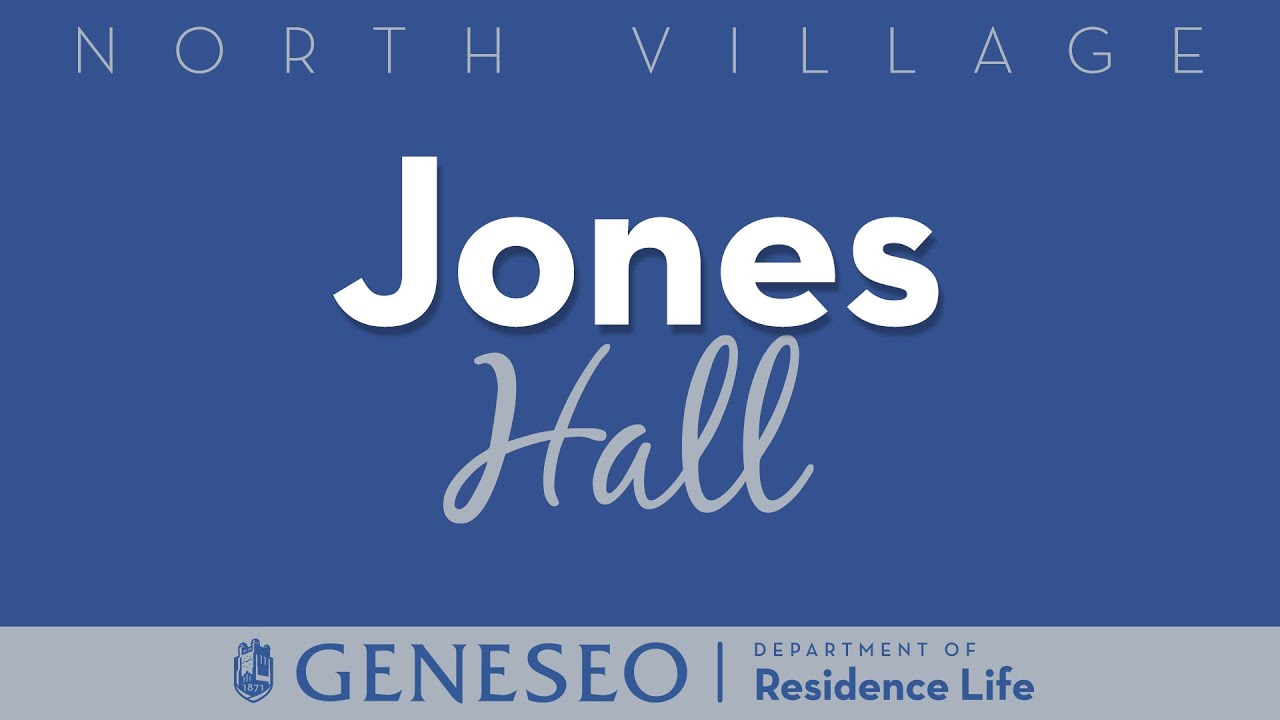 Jones Hall  SUNY Geneseo