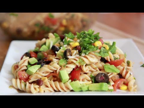 taco-pasta-salad-recipe---light-&-delicious!