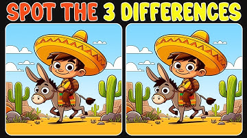 Can You Spot All 3 Differences in 90 Seconds? ⏰ Only 1% Can!