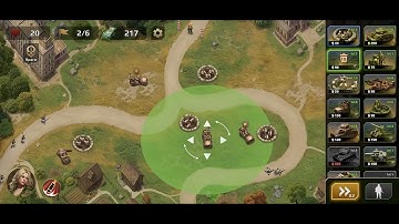 Level 6 #Normal WWll Defense: RTS Army TD game (mobile)#shorts #gameplay