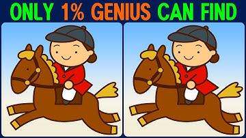 Brain exercise quiz! Find the difference between! │ Happy concentration time!