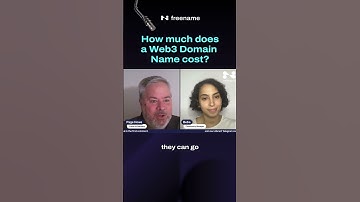 How much does a Web3 Domain cost?