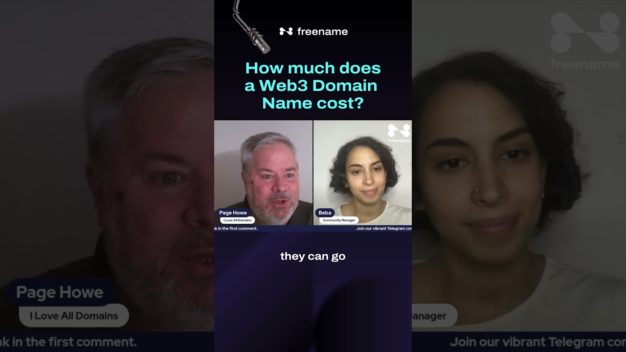 How much does a Web3 Domain cost?