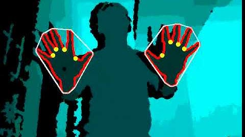 Asus Xtion Pro test using OpenNI & OpenCV