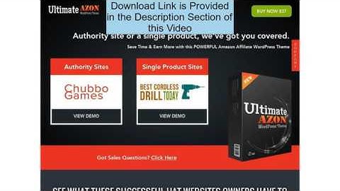 Ultimate Azon - Best Amazon Affiliate Wp Theme