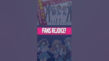 Thumbnail of Suzumiya Haruhi series / new MV