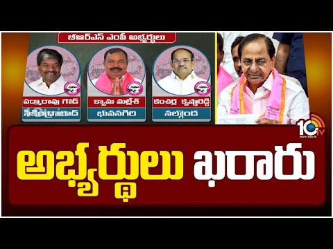 BRS MP Candidates | Loksabha Elections | అభ్యర్థులు ఖరారు | 10TV News - 10TVNEWSTELUGU