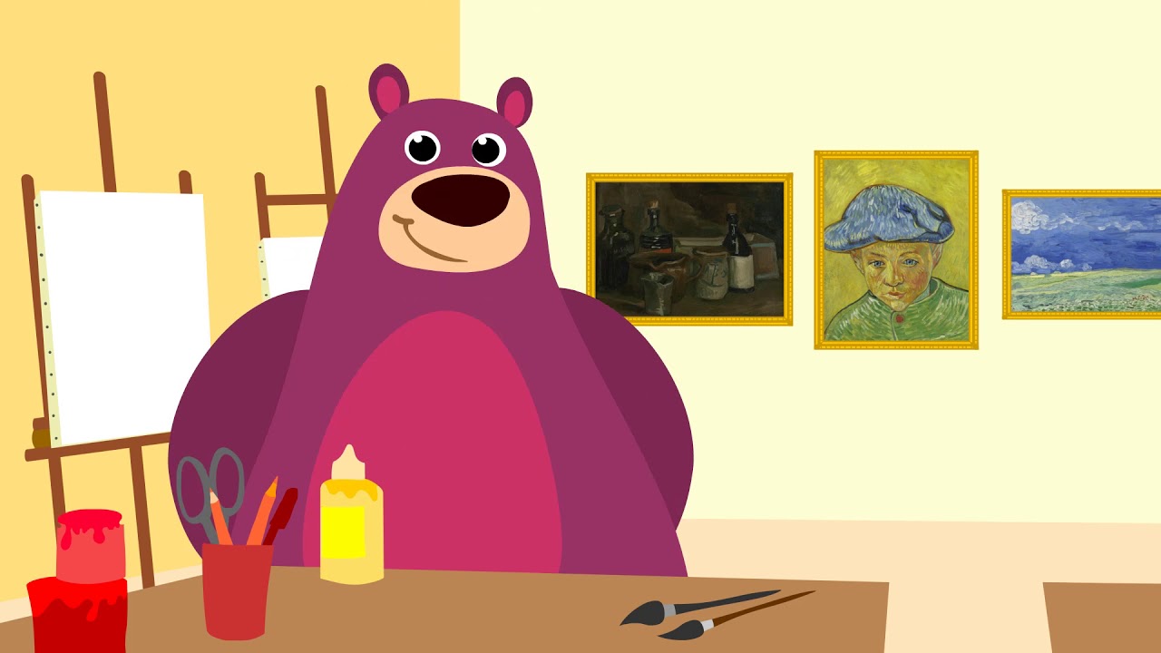 StoryZoo op avontuur in het Van Gogh Museum - Schilderijen - YouTube