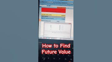 Future value in excel! #short #shorts #shortsfeed #viral #exceltips #excel #msexcel #exceltutorial
