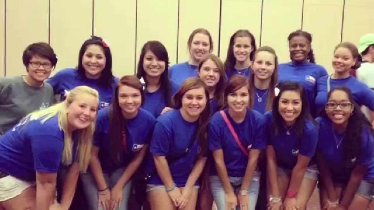 angelo state university sorority recruitment 2014 youtube