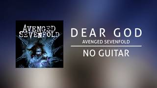 Avenged Sevenfold - Dear God (Backing Track | No Guitar/ Tanpa Gitar, guitar cover)