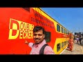 Chennai to Bangalore AC DOUBLE DECKER Express (22625)  |  DOUBLE DECKER TRAIN Journey | Indian Rail