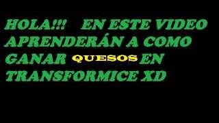 Como ganar quesos en transformice gratis