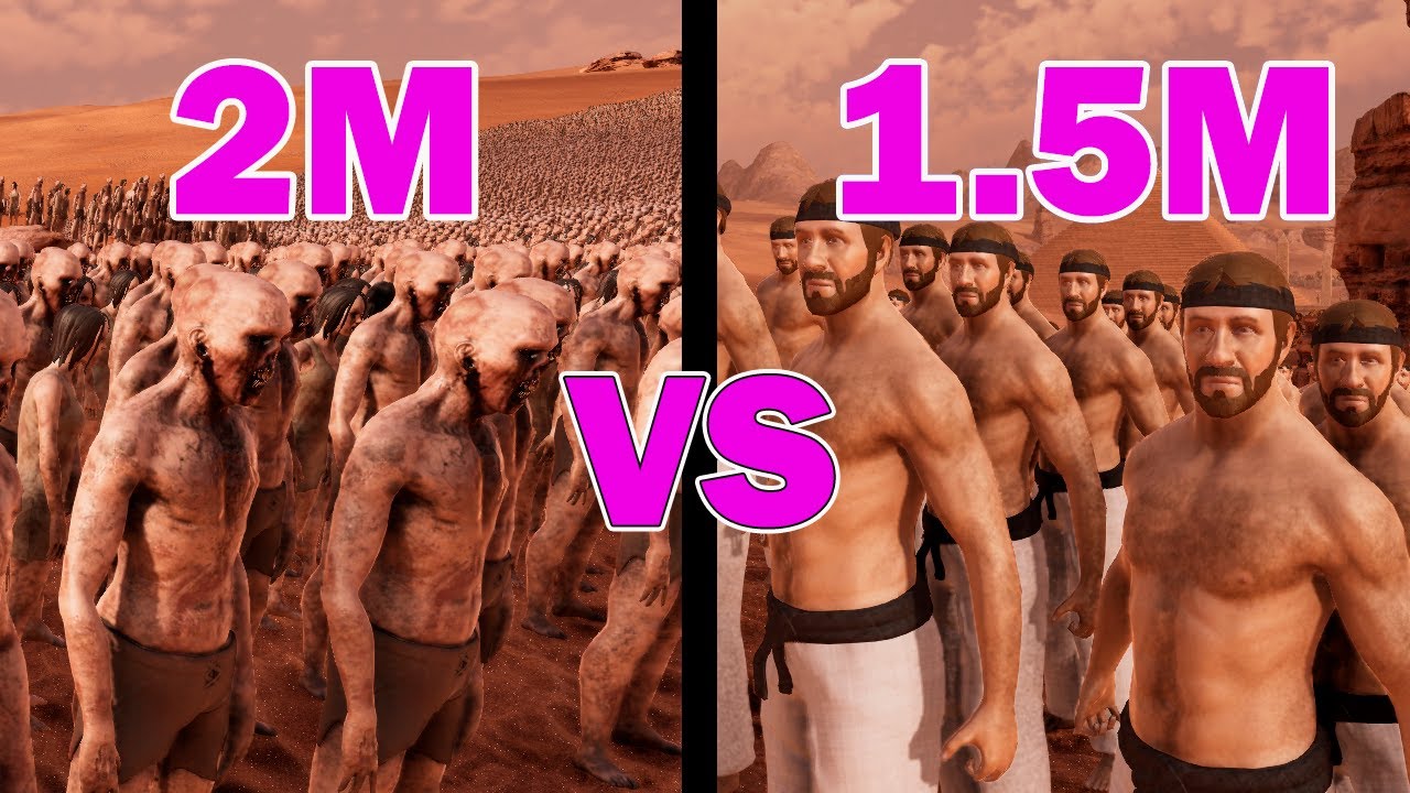 Chuck Norris 1.5M VS Zombie 2M - Ultimate Epic Battle Simulator 2