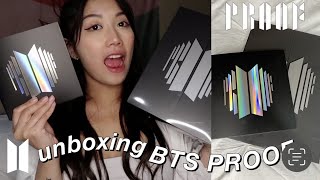 UNBOXING BTS PROOF COMPACT & STANDARD VERSION (+WEVERSE POB)