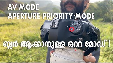 A single mode for blurring, Aperture Priority Mode