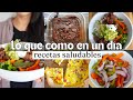 Un día Completo de Recetas | saludable