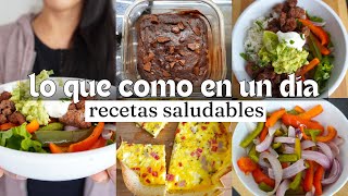 Un día Completo de Recetas | saludable