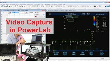 Video Capture using PowerLab