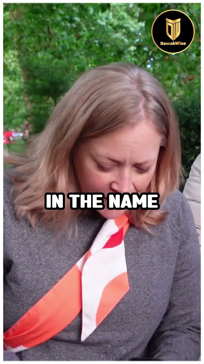 Christian Woman Reads The Quran And Then This Happens | Hashim | Speakers Corner