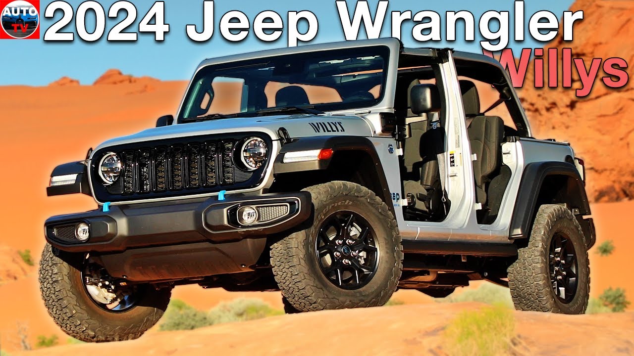NEW 2024 Jeep Wrangler Willys 4xe Visual REVIEW, exterior, interior