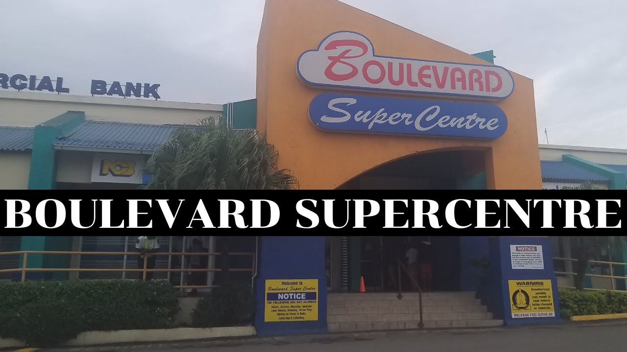 BOULEVARD SuperCentre SHOPPING MALL DRIVING TOUR OFF WASHINGTON