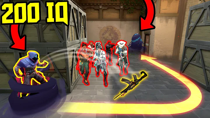 SMARTEST MOMENTS IN VALORANT #242