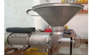 ماكينة طحينه بسعر خرافي وإنتاج خيالي Egyptian sesame grinding machine