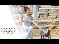 Highlights of the olympic flame lighting ceremony for the rio 2016 olympic games