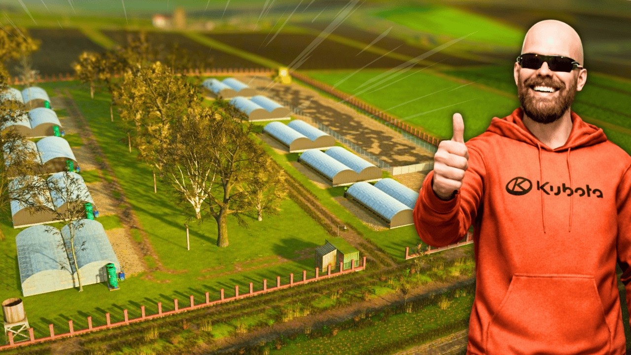 I Built My Own Garden Center From Scratch | FS25 Mega Farm Ep 45