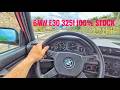 BMW E30 325i o Cuando los Bmw 6 cilindros no necesitaban Turbo ni pesaban 2T ni eran automáticos ni