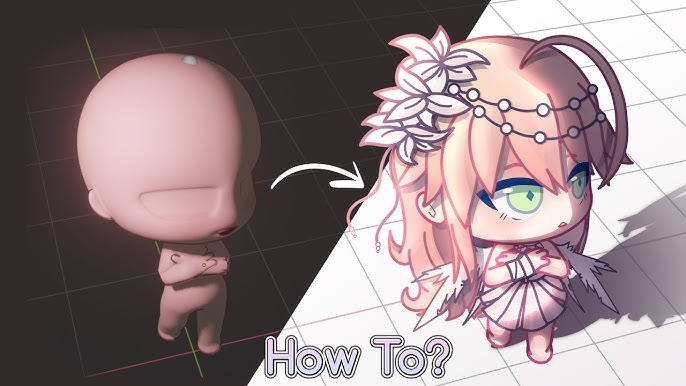 Gacha tutorial making custom poses