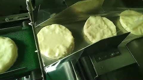 Injera spring roll wrapper sheet packing machine