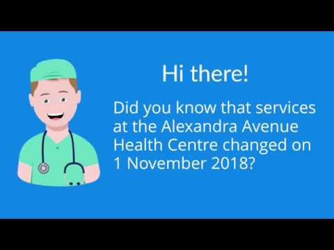 Changes at Alexandra Avenue Health Centre by Harrow CCG