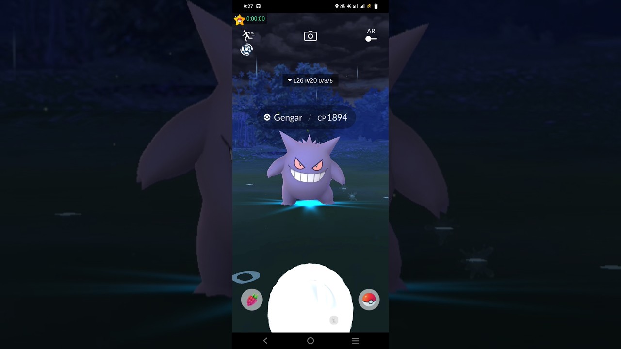 Wild Caught Huge Shiny Gengar : r/pokemongo