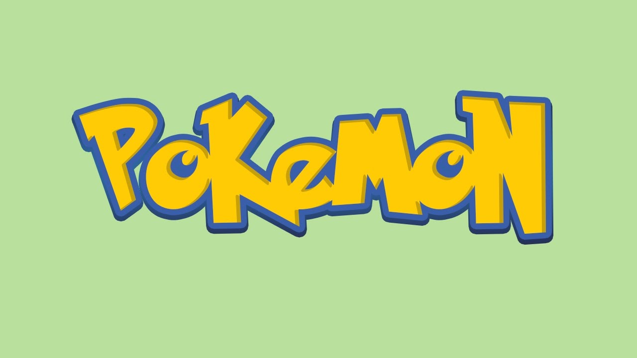 Photoshop Text Effect Tutorial How to Create Pokemon Text Effect in ...