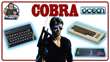 Cobra by OCEAN Software ZX Spectrum VS Commodore 64 VS Amstrad CPC comparison