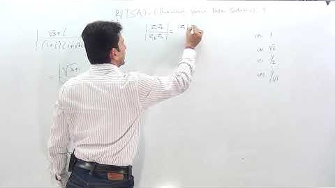 BITSAT-previous year paper solutions with tips & Trick