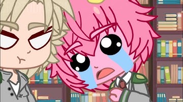 Unfortunately, I’m really f!cking stupid // Mina and Bakugou // Bnha/mha // Gachaclub skit