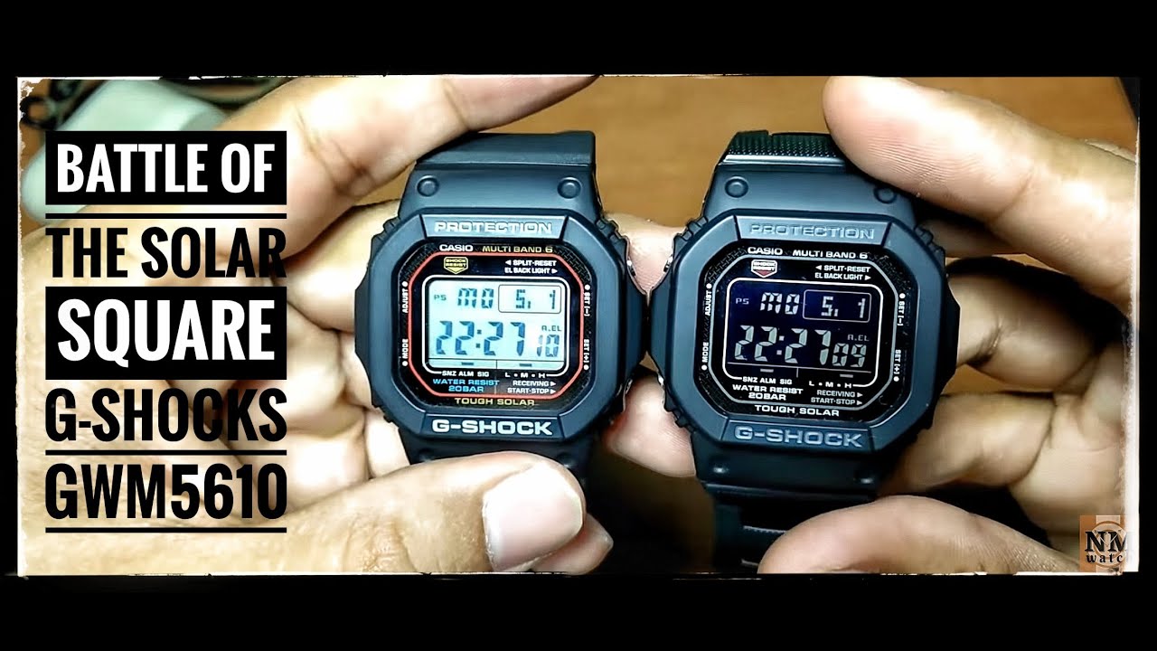 g shock square