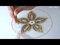 Luneville Embroidery Tutorial. Beginner. Module 2. Lesson 2