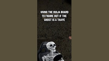How to use the Ouija Board to tell if you have a Thaye in #phasmophobia
