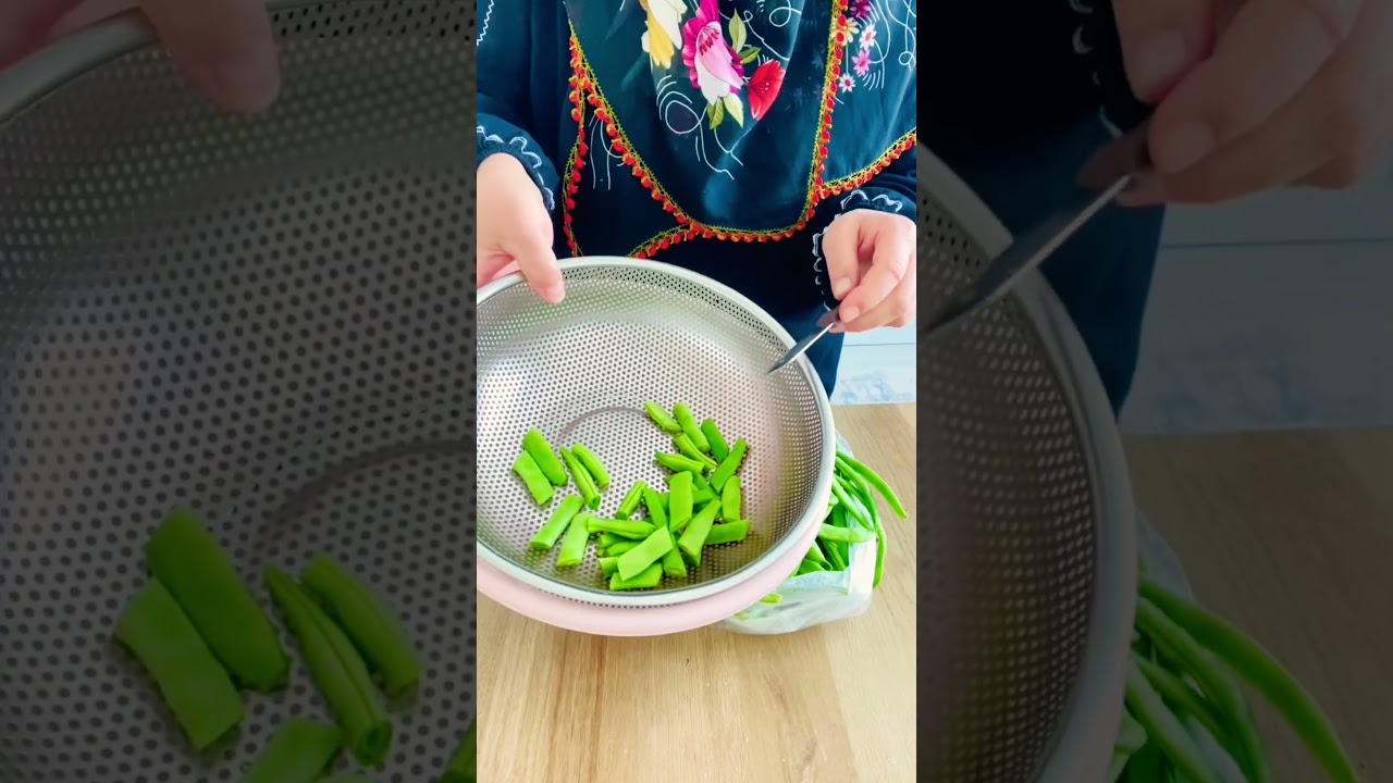 Dünyanın En Pratik Taze Fasulye Tarifi! ☺️🍲