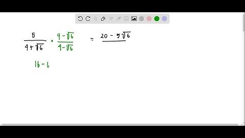 Rationalize the denominator and simplify completely. Assume the variables represent positive real n…