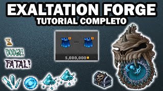 Tibia - Exaltation Forge Tutorial, showing in practice how to Forge your items!