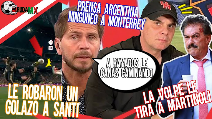 La Volpe le tira a Martinoli, Tomas Oink Empata a México, Argentinos No Pueden creer empate con MTY