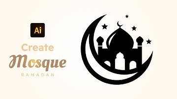 Easy way to Create Mosque (Ramadan) | Illustrator Tutorial
