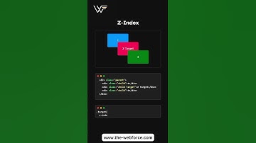 Z index #thewebforce #freelancing #frontenddevelopment #htmlcss #shortstutorial #short #javascript
