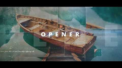 AE Video Display Template - Cinematic Slideshow - motiongray