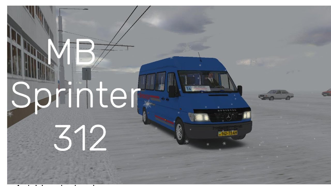 Omsi 2 | поездка на спринтере 312 по 14му маршруту